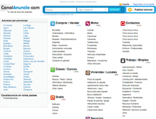 Tablet Screenshot of canalanuncio.com